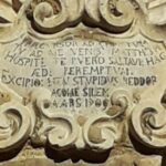Epigrafe d’ingresso nella Chiesa di S. Giovanni Battista