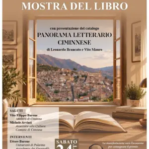 Locandina Panorama Letterario Ciminnese