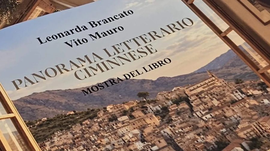 copertina del libro panorama letterario ciminnese